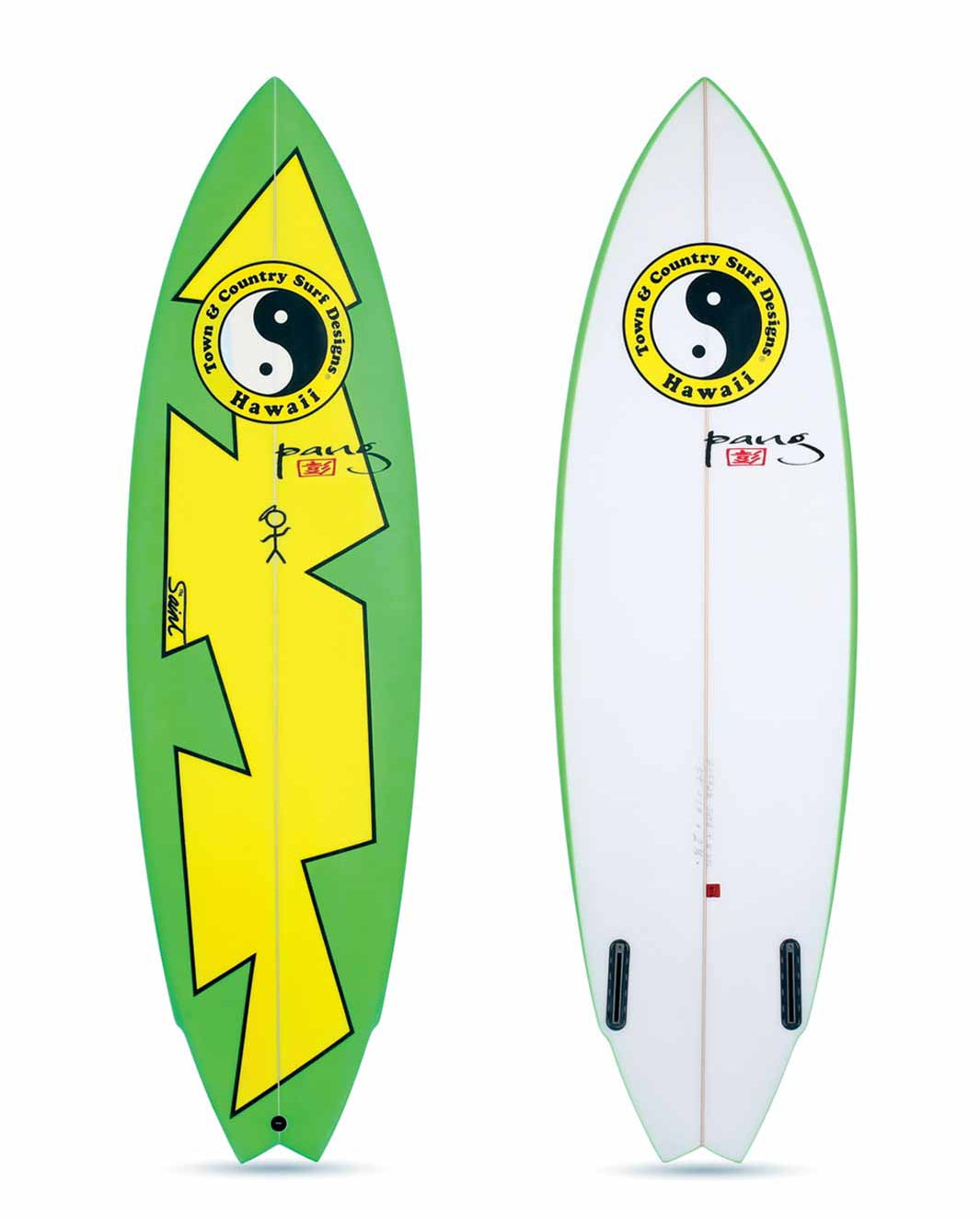 The Saint Twin Fin Surfboard | Surfboards | T&C Surf Australia