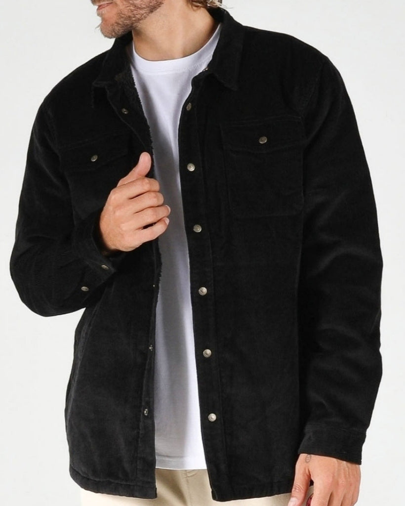 Cord black jacket sale