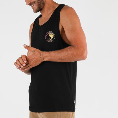 Monochrome Singlet - Black/Sunshine