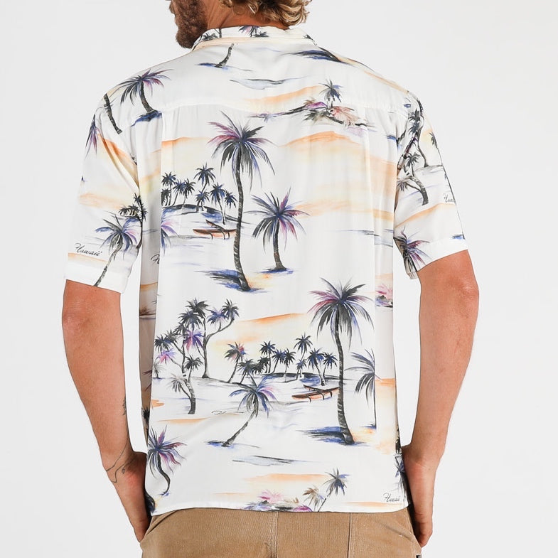 Hanalei S/S Shirt - Stone