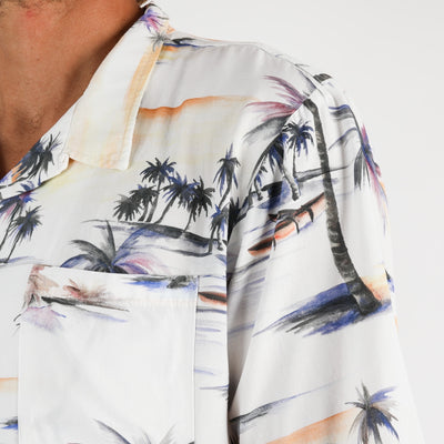 Hanalei S/S Shirt - Stone