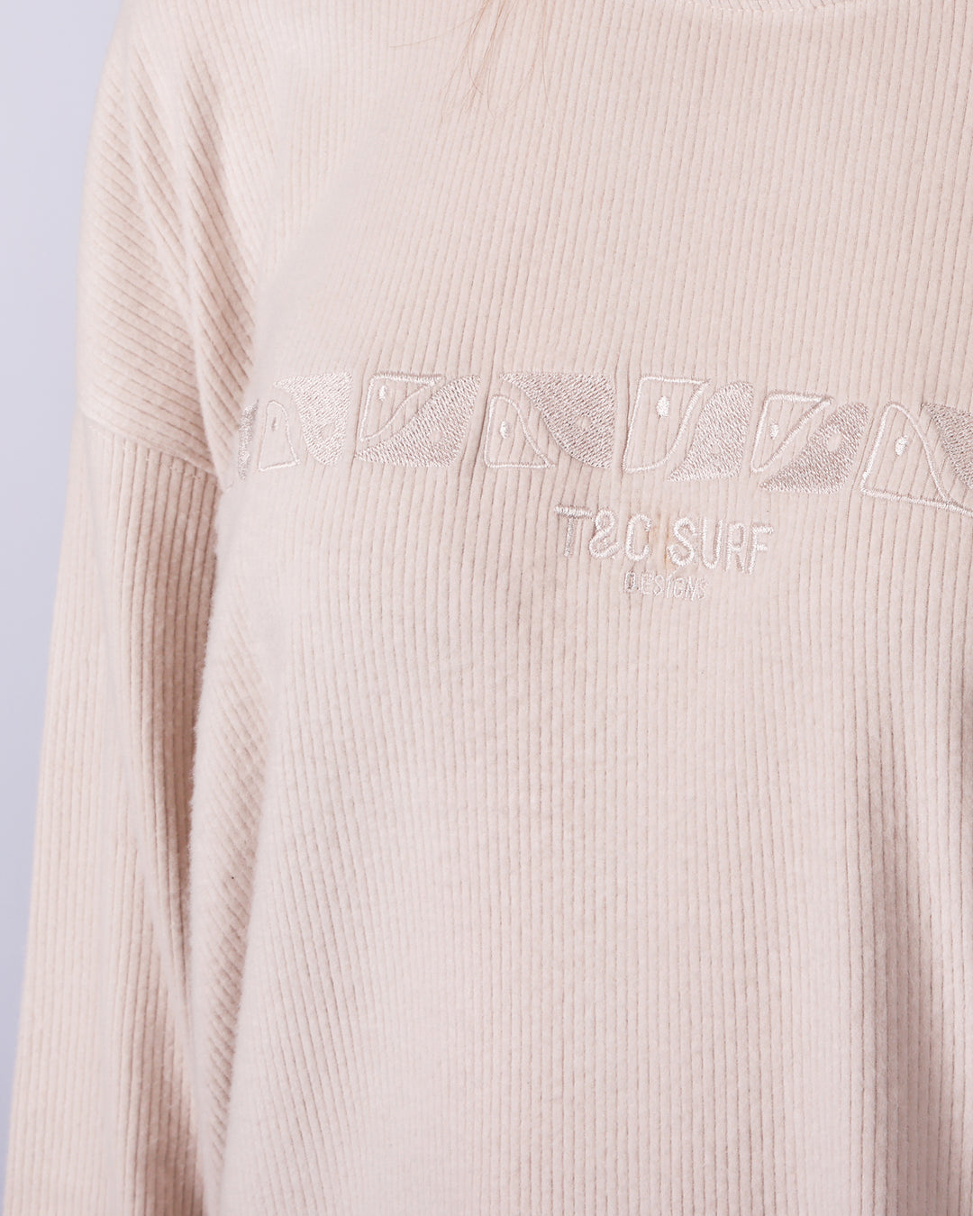 Horizon Rib Crew - Natural