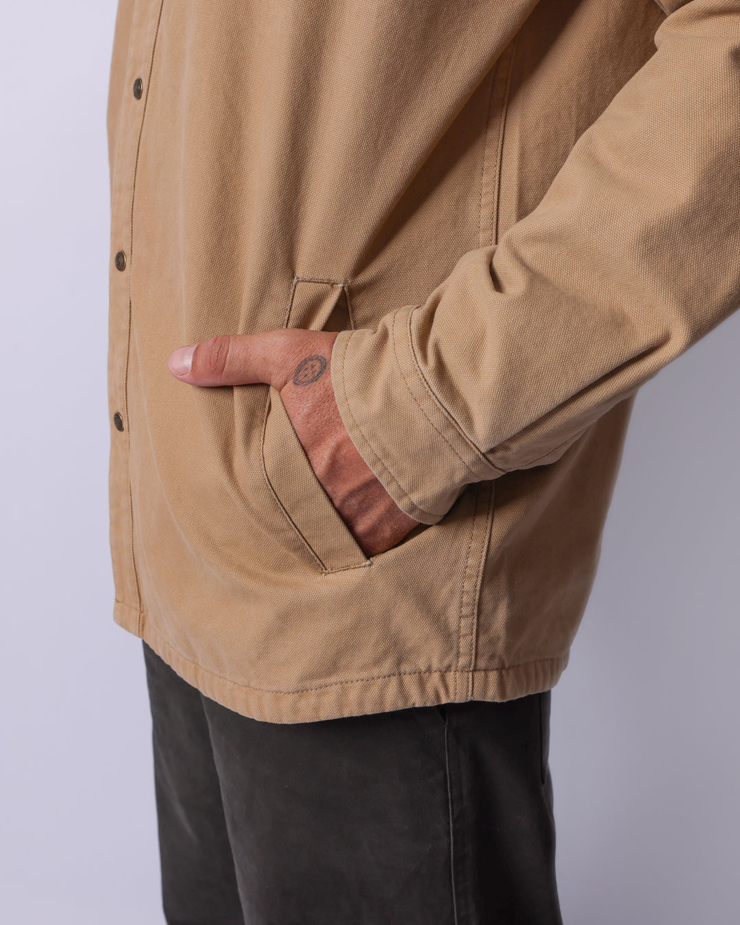 Kauai Canvas Jacket - Khaki