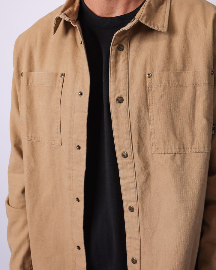 Kauai Canvas Jacket - Khaki
