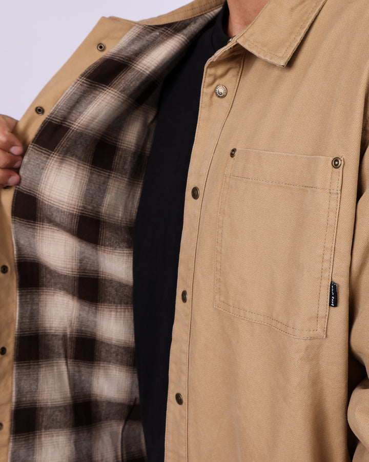 Kauai Canvas Jacket - Khaki