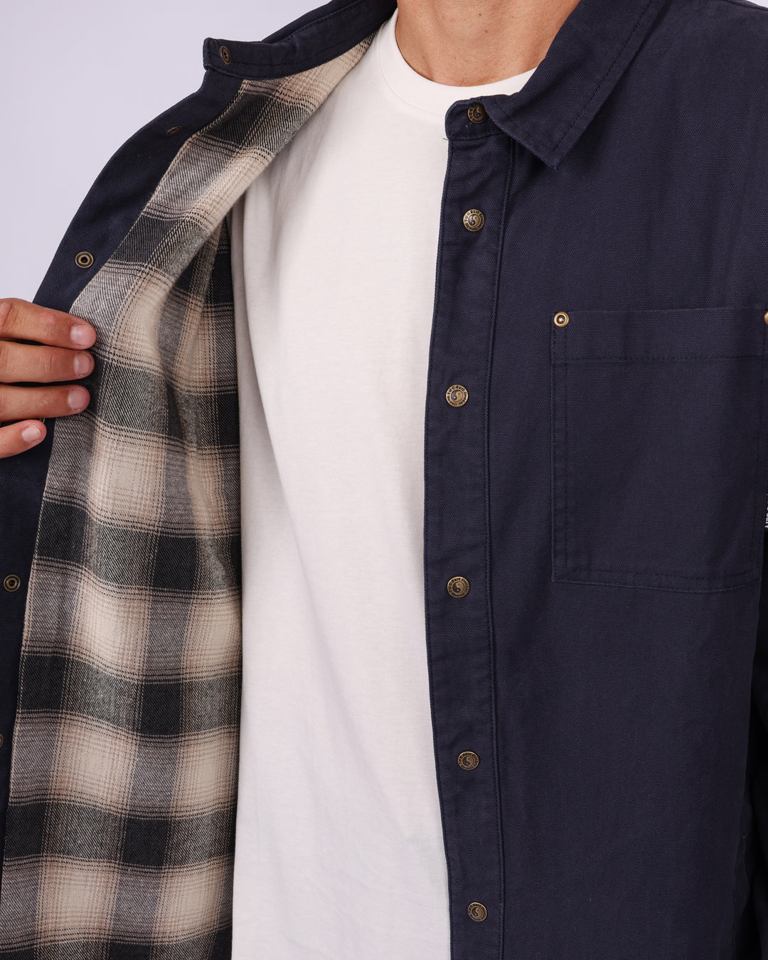 Kauai Canvas Jacket - Workers Blue