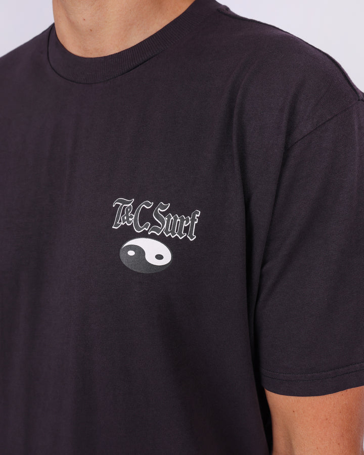 Cyclone Tee - Washed Black