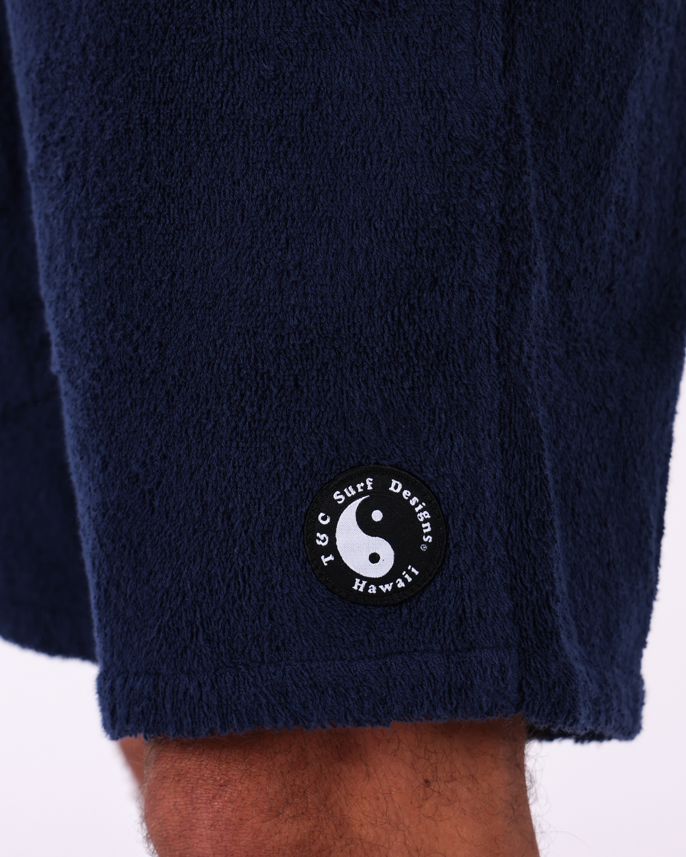 Boys Terry Toweling Short - Navy