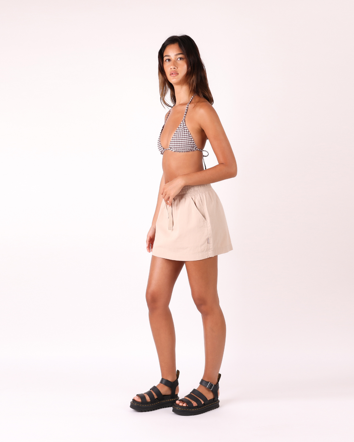 Essential Mini Skirt - Natural