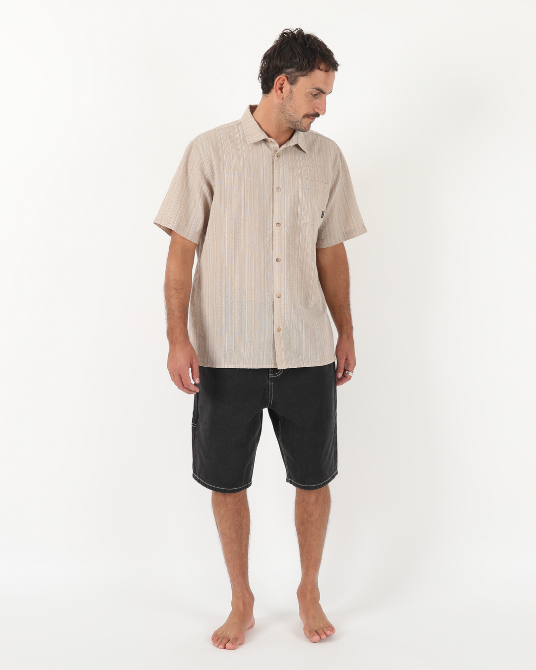 Sealane S/S Shirt - Sand