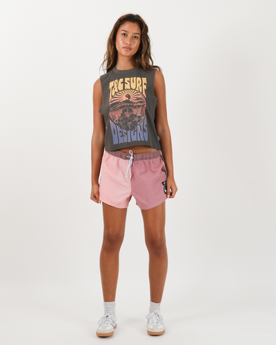 Hype Beach Short - Rose