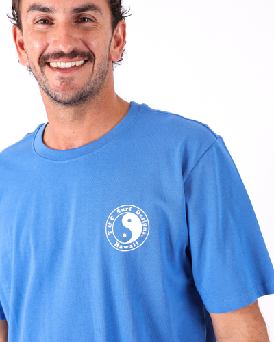 OG Logo Tee - Pacific/White