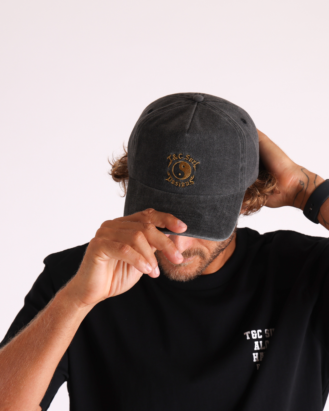 Lightning Snap Back - Acid Black