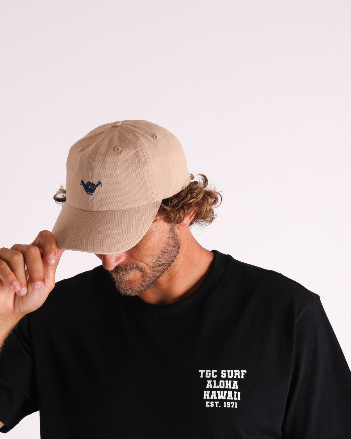 Shakka Aloha Dad Cap - Sand