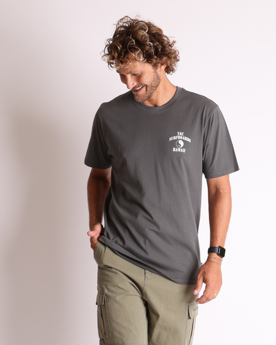 Overspray Tee - Vintage Char