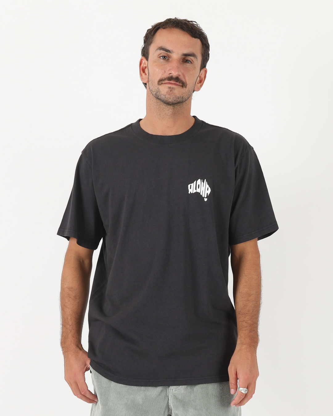 Mate Tee - Washed Black