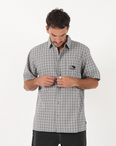 Coded S/S Shirt - Grey