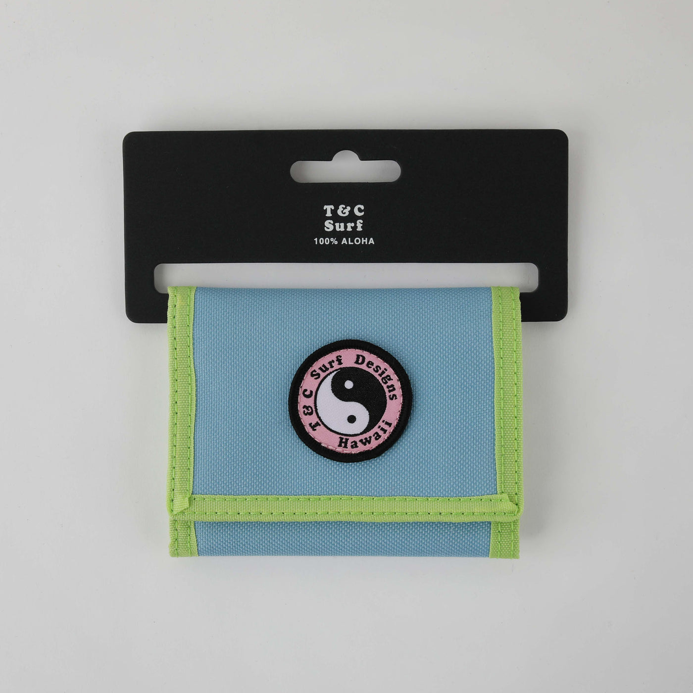 Nylon Velcro Wallet - Pastel