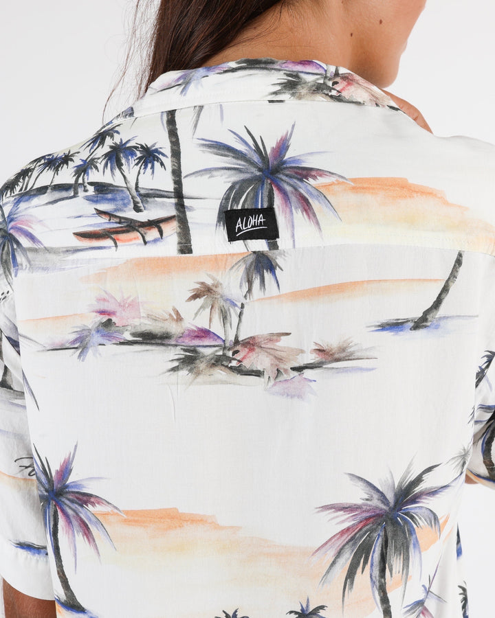 Hanalei Tourist Shirt - Stone