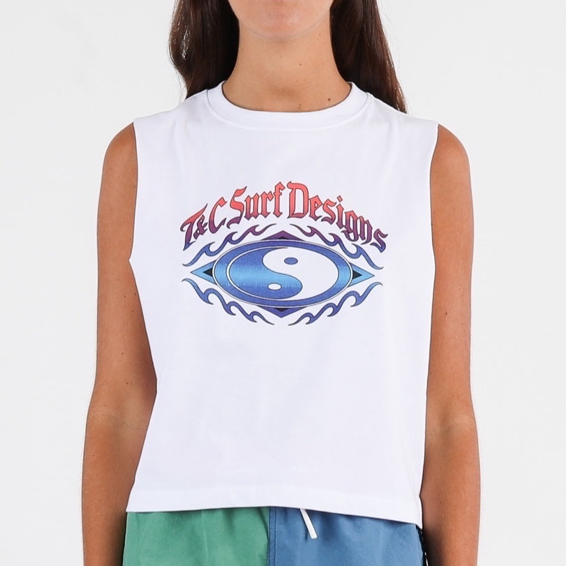 North Shore Tank - White