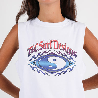 North Shore Tank - White