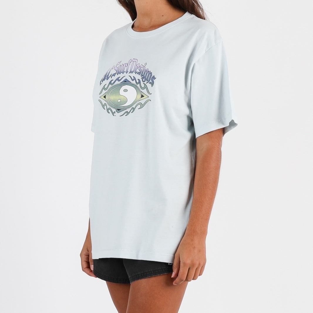 North Shore Tee - Washed Blue
