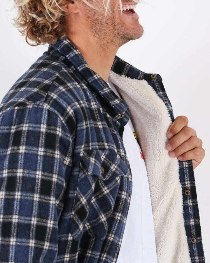 Canyon Sherpa Flannel - Atlantic