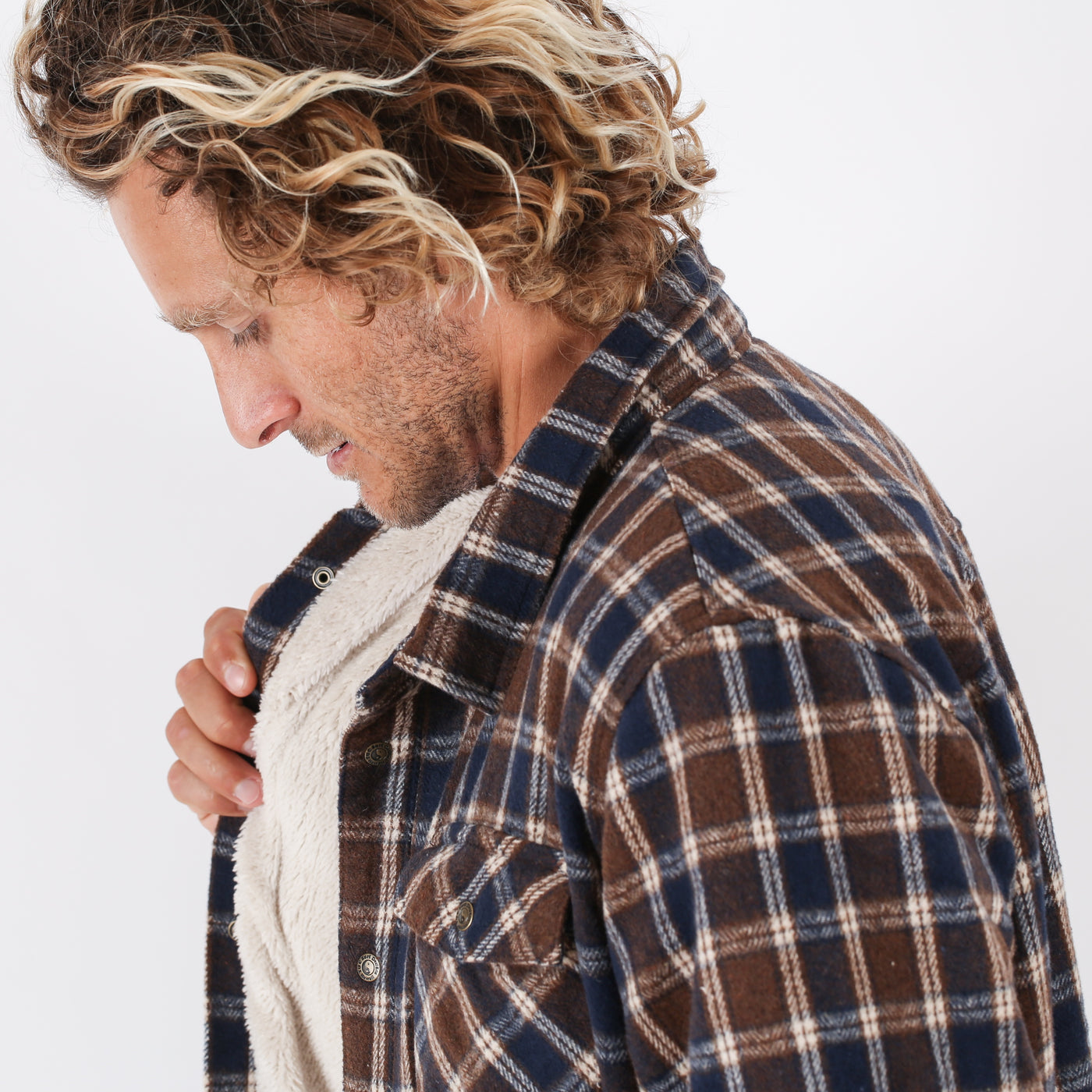 Canyon Sherpa Flannel - Chocolate