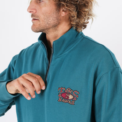 Thruster 1/4 Zip - Teal