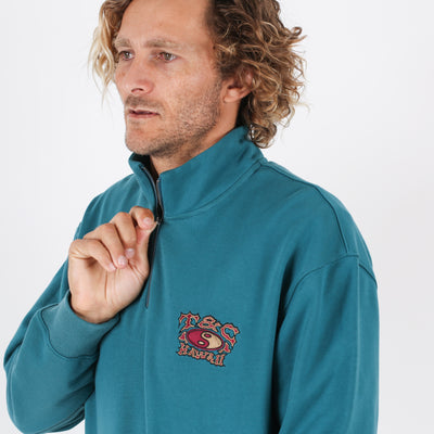 Thruster 1/4 Zip - Teal