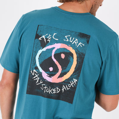 Warped Tee - Teal