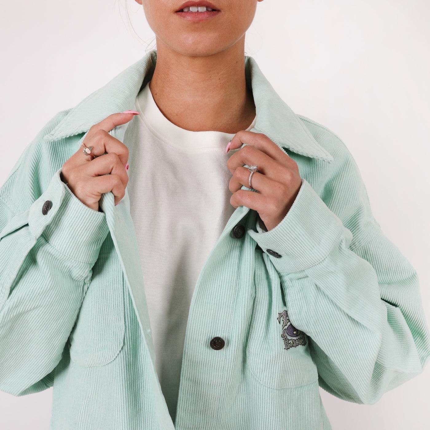 Yin Cord Shirt - Mint