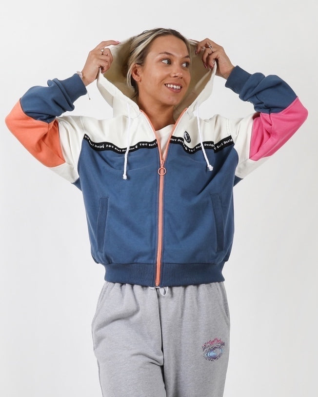 Sky High Zip Fleece - Multi