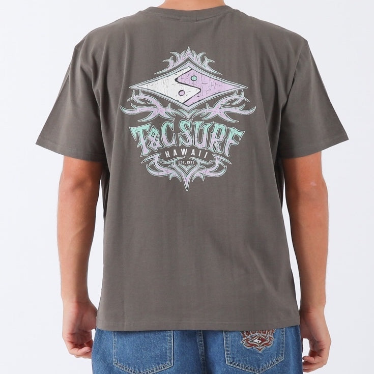 Boys Diamond Tee - Vintage Char