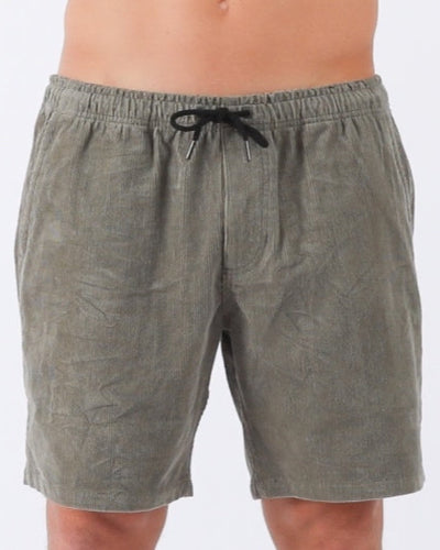 Whaler Cord Short - Military