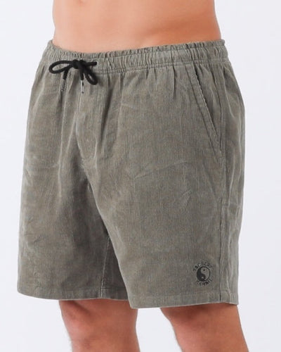 Whaler Cord Short - Military