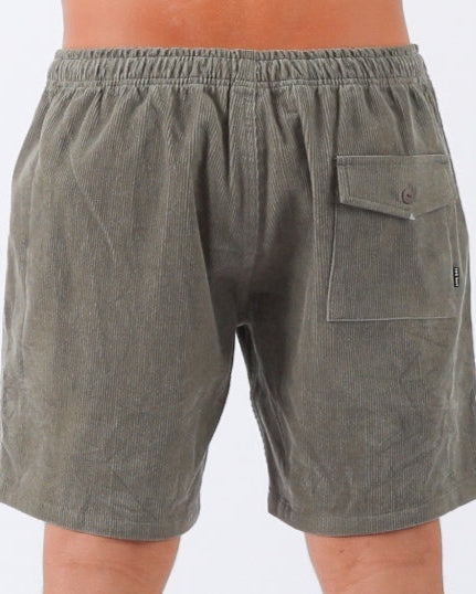 Whaler Cord Short - Military