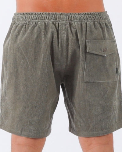 Whaler Cord Short - Military