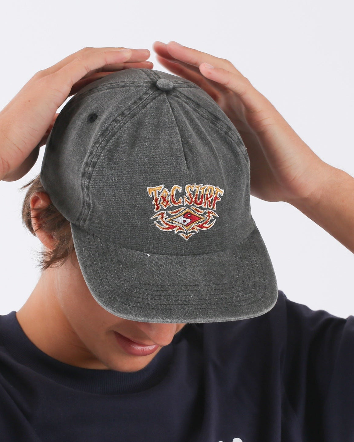 Thrift Snap Back - Acid Black