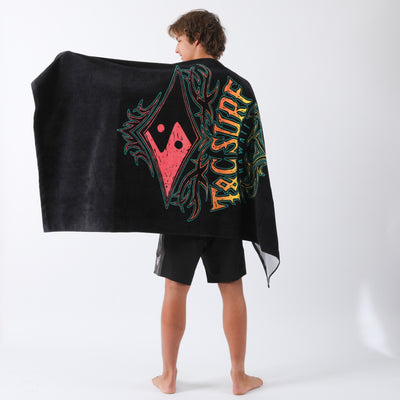 Diamond Towel - Black