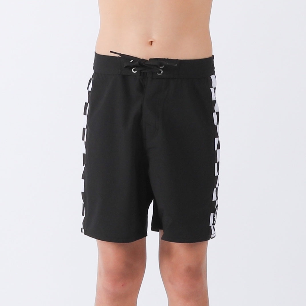 Boys Off The Grid Trunk - Black/White