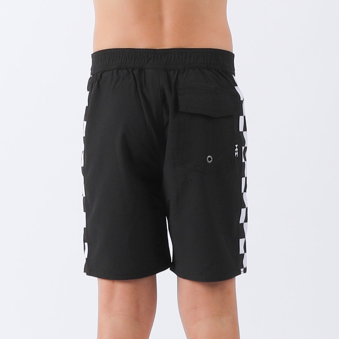 Boys Off The Grid Trunk - Black/White