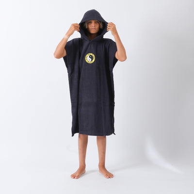 Boys OG CF Hooded Towel - Midnight
