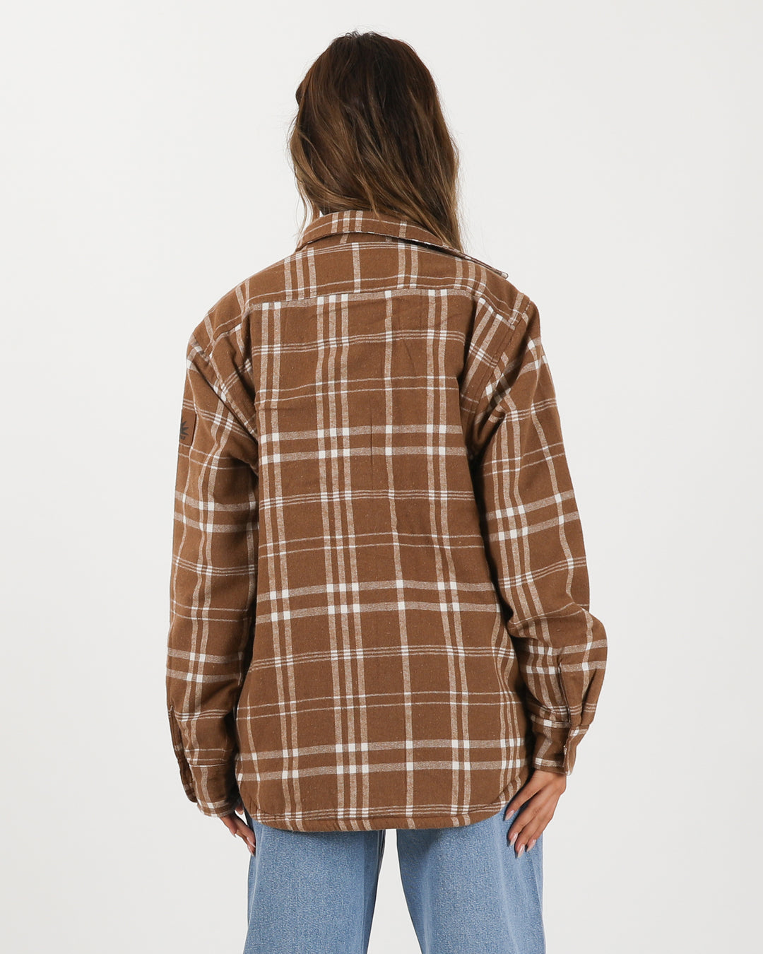 Canyon Sherpa Shacket - Chocolate