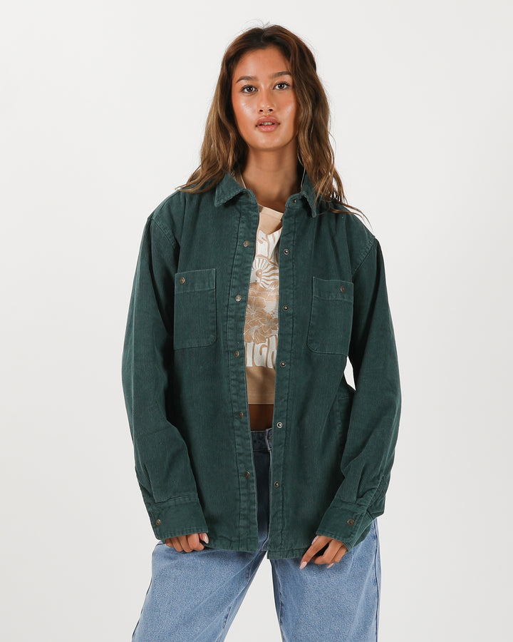 Whaler Cord Jacket - Emerald