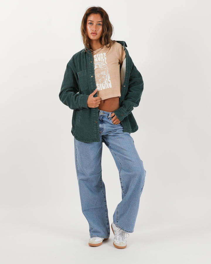Whaler Cord Jacket - Emerald