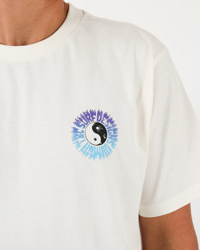 Lit Up Tee - Natural