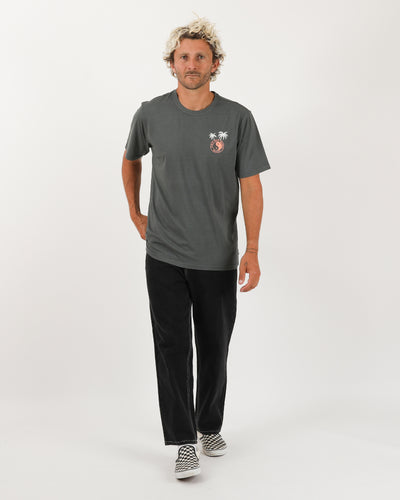 Offshore Tee - Washed Char