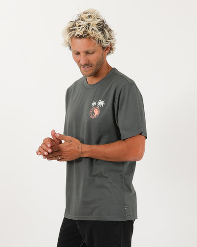 Offshore Tee - Washed Char