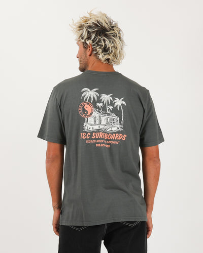 Offshore Tee - Washed Char